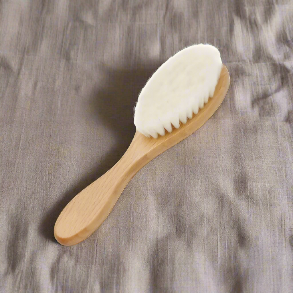Goat Hair Brush for Baby