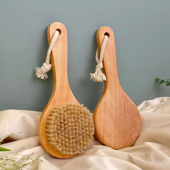 Boar Bristle Shower Brush