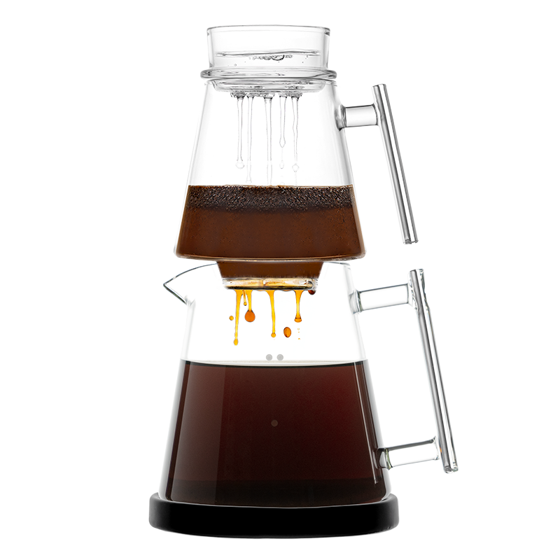 100% Glass No-Filter Coffee Maker