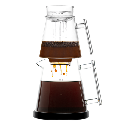 100% Glass No-Filter Coffee Maker