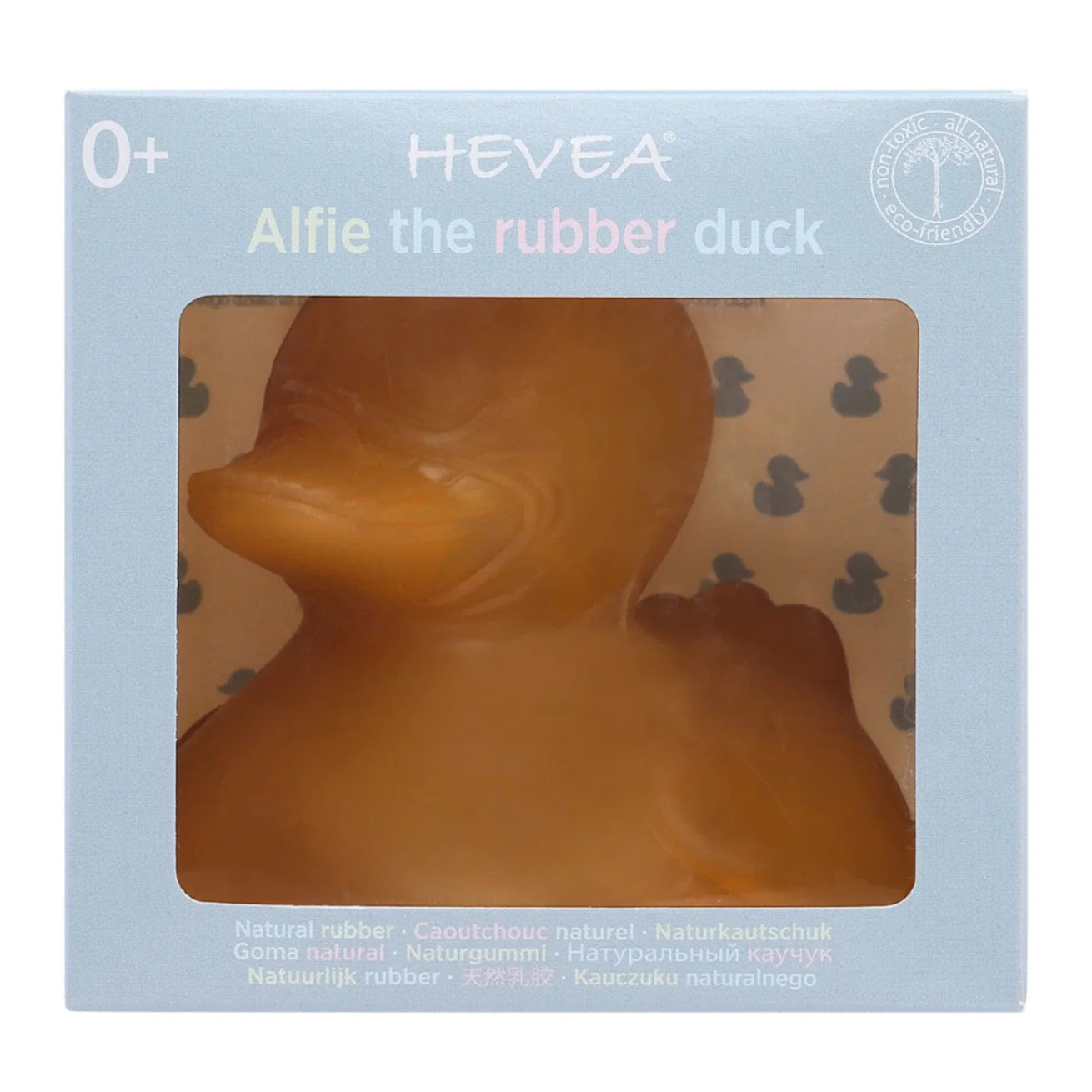 Natural Rubber Duck Baby Bath Toy