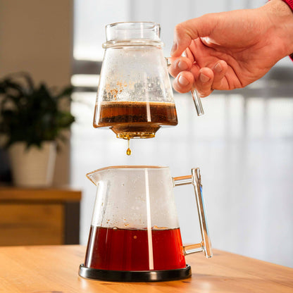 100% Glass No-Filter Coffee Maker