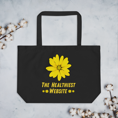 Large Organic Cotton Tote Bag