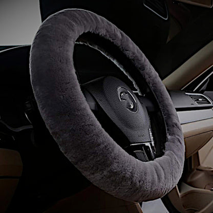 Sheepskin Steering Wheel Cover
